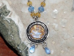 Zelené secesní slzičky