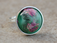 Zelené secesní slzičky