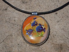 Zelené secesní slzičky