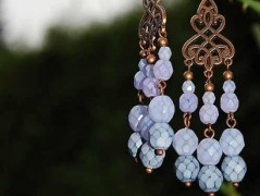 Zelené secesní slzičky