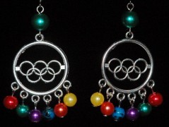 Zelené secesní slzičky