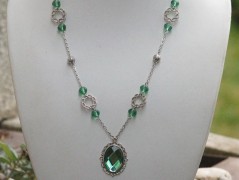 Zelené secesní slzičky