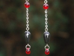 Zelené secesní slzičky