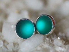 Zelené secesní slzičky