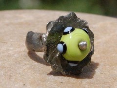 Zelené secesní slzičky