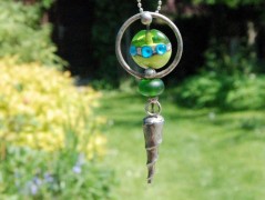 Zelené secesní slzičky