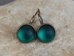 Zelené secesní slzičky