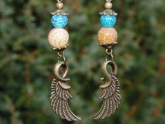 Zelené secesní slzičky