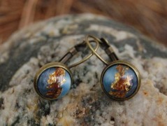 Zelené secesní slzičky