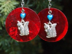 Zelené secesní slzičky