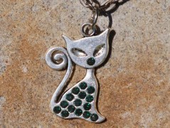 Zelené secesní slzičky