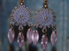 Zelené secesní slzičky