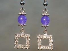 Zelené secesní slzičky