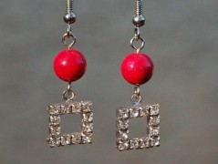 Zelené secesní slzičky