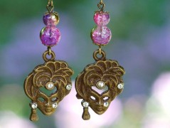 Zelené secesní slzičky