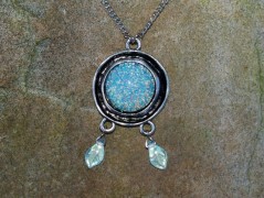 Zelené secesní slzičky