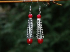 Zelené secesní slzičky