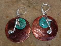 Zelené secesní slzičky