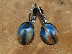 Zelené secesní slzičky