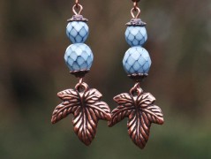 Zelené secesní slzičky