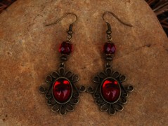 Zelené secesní slzičky