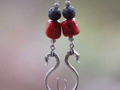 Náušnice Korálkovky