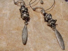 Zelené secesní slzičky