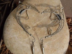 Zelené secesní slzičky