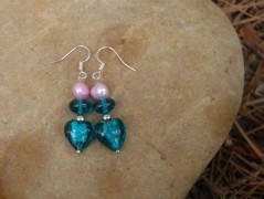 Zelené secesní slzičky