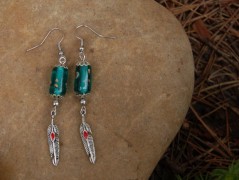 Zelené secesní slzičky