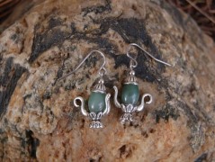 Zelené secesní slzičky