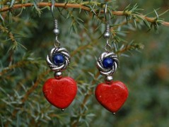 Zelené secesní slzičky