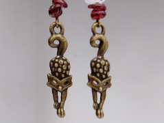 Zelené secesní slzičky