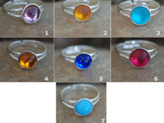 Zelené secesní slzičky