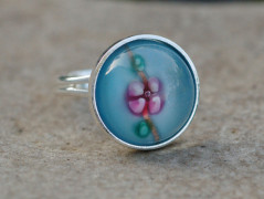 Zelené secesní slzičky