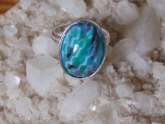 Zelené secesní slzičky