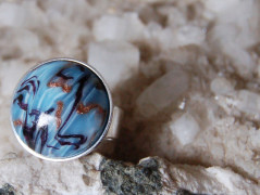 Zelené secesní slzičky