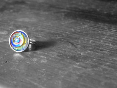 Zelené secesní slzičky