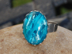 Zelené secesní slzičky