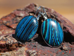 Zelené secesní slzičky