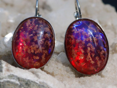 Zelené secesní slzičky