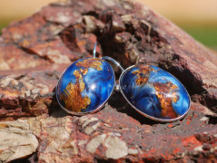 Zelené secesní slzičky