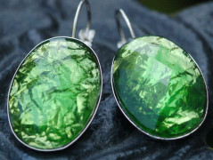 Zelené secesní slzičky