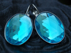 Zelené secesní slzičky