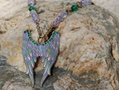 Zelené secesní slzičky