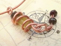 Zelené secesní slzičky