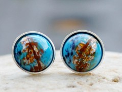 Zelené secesní slzičky