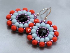 Náušnice Korálkovky