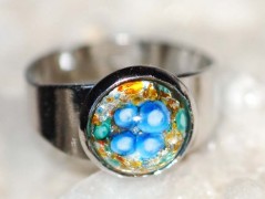 Zelené secesní slzičky