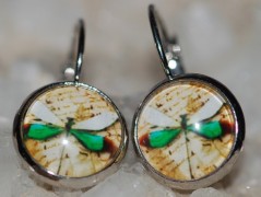 Zelené secesní slzičky